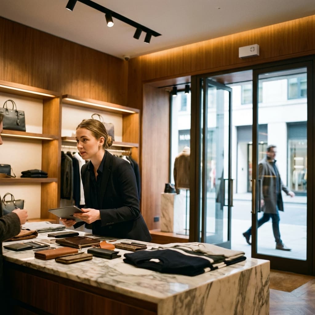 Retail store conversion tracking dashboard